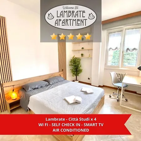 Citta Studi-lambrate - A Pochi Passi Dalla Metro Apartment *